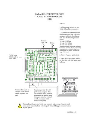 C1G Wiring Guide