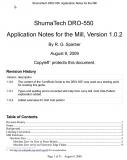 App Note for Mill